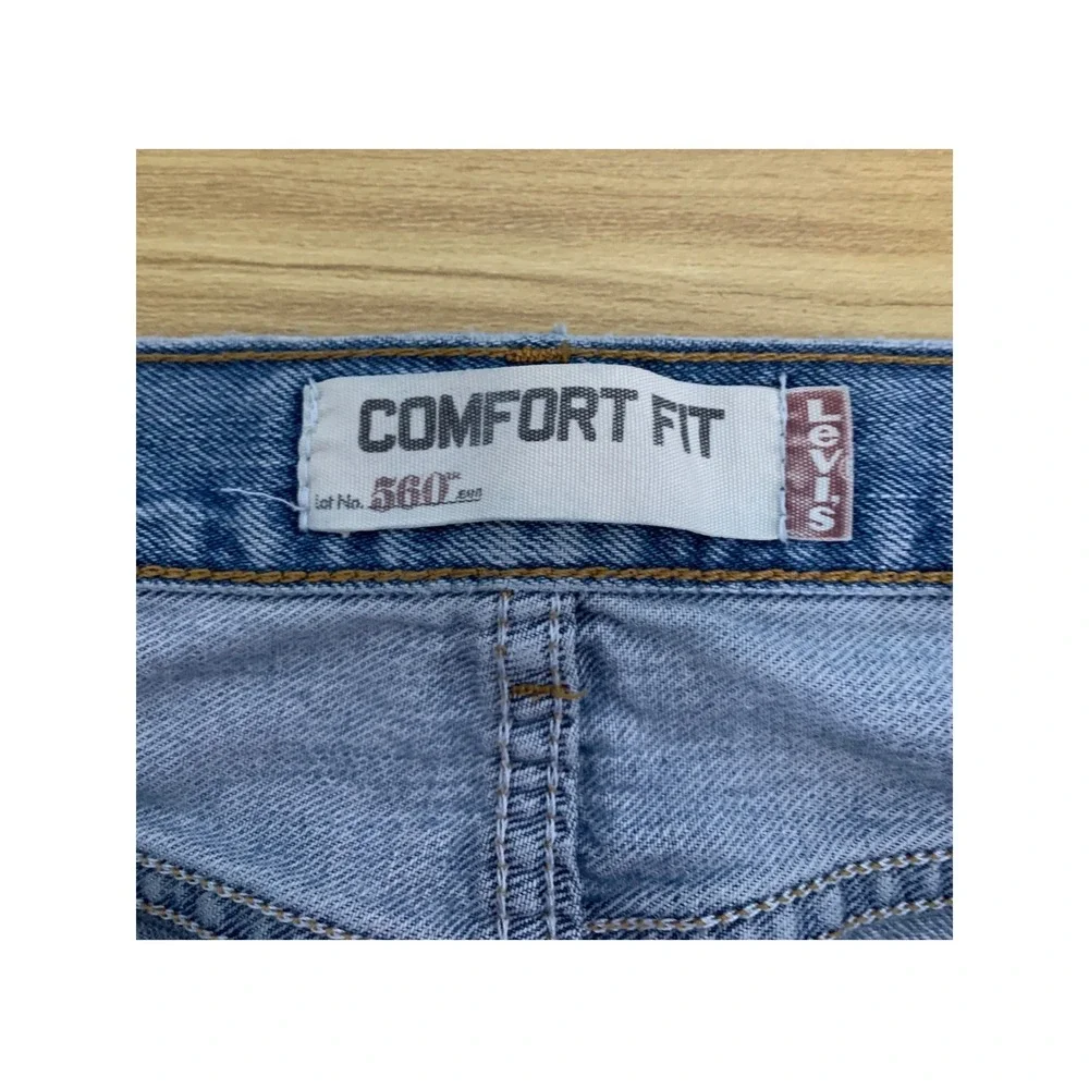 Vintage Levis 560 Jeans Mens 32x32 Blue Comfort Fit Loose Relaxed Tag 32x34)